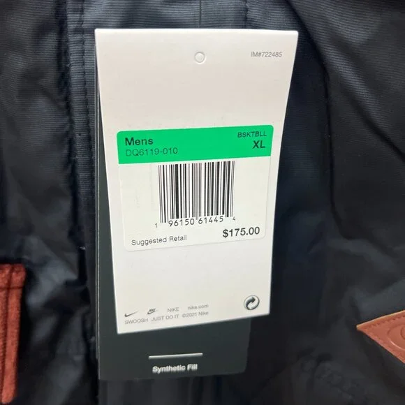 Nike Kyrie Size XL Protect Basketball Bomber Jacket Journey Reward DQ6119-010
